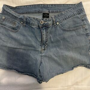 Forever 21 Blue Jean Shorts Classic Cut-Off Style